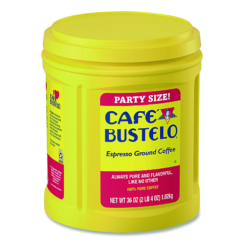 Cafe Bustelo, Espresso, 36 oz Can (00055)