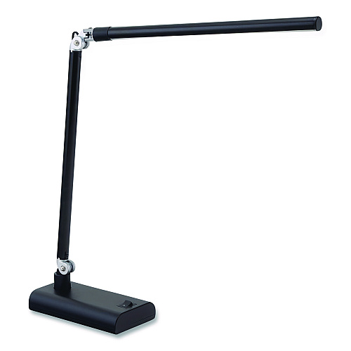 V-Light LED Desk Lamp, 7w x 3.5d x 14.5h, Black (VSL392N)
