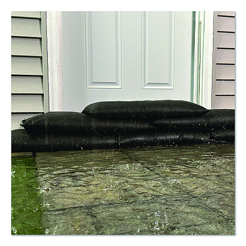 Quick Dam Outdoor Grab and Go Bucket Kit, (1) Bucket, (10) Flood Bags, (5) Flood Barriers (QDGGCO)