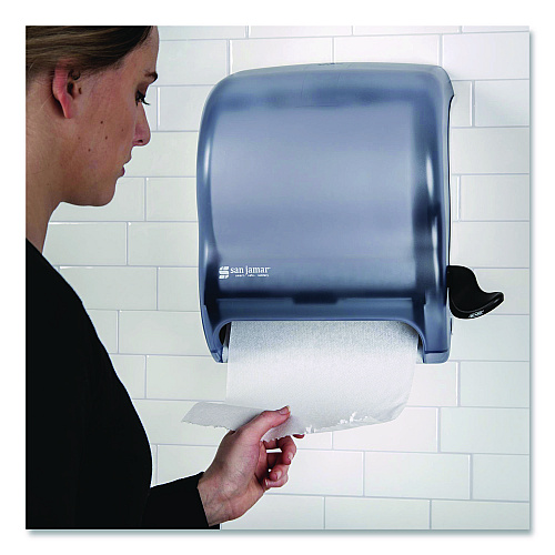 Carlisle Classic Element Lever Roll Towel Dispenser, 12.5 x 8.5 x 12.75, Blue (T950TBL)