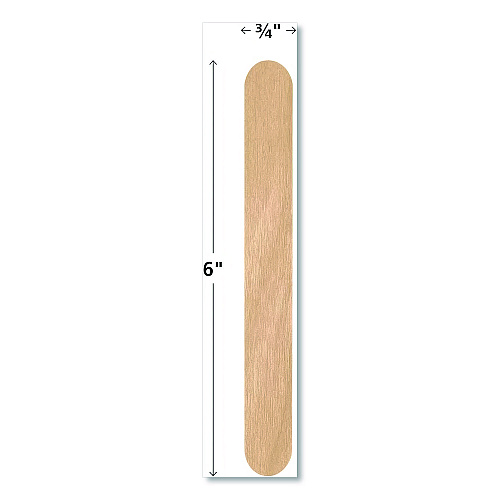 Teacher Created Resources STEM Basics Jumbo Craft Sticks, 6" x 0.75", 200/Pack (TCR20917)