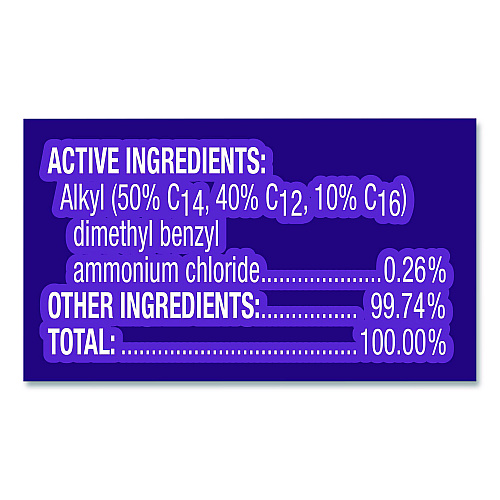 Lysol&reg; Disinfecting Wipes, 1-Ply, 7 x 7.25, Lavender and Cotton Blossom, White, 80 Wipes/Canister (56264EA)