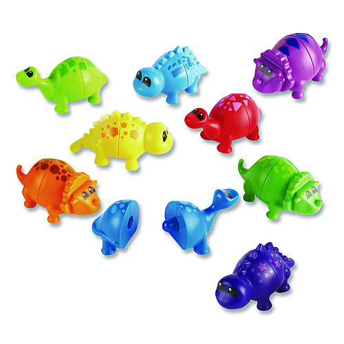 Learning Resources Snap-n-Learn Matching Dinos, Pre-K, 18 Pieces (LER6708)
