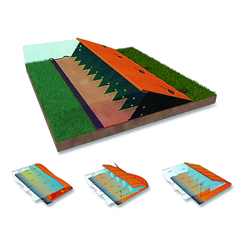 Quick Dam Water Force, 56" x 30 ft x 14" (QDWGWL1430)
