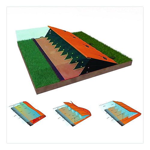 Quick Dam Water Force, 80" x 30 ft x 20" (QDWGWL2030)
