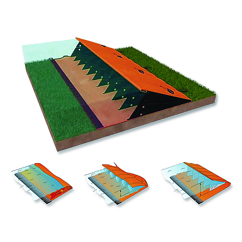 Quick Dam Water Force, 104" x 30 ft x 26" (QDWGWL2630)