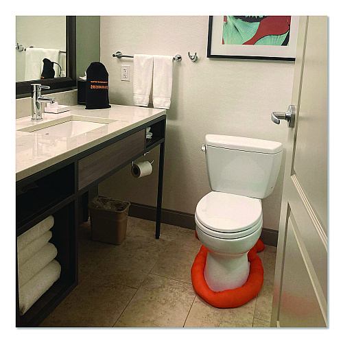 Quick Dam In-Room Leak Kit, (1) Drip Mat, (1) 8 ft Water Dam (WUIRLK)