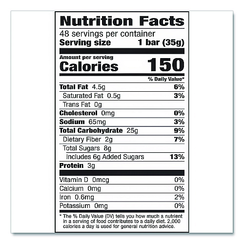 Nature Valley Granola Bars, Chewy Fruit and Nut Trail Mix, 1.2 oz Pouch, 48/Box (GEM19696)