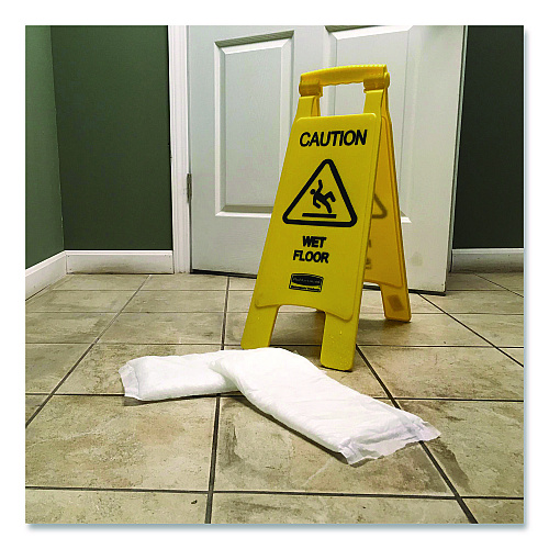 Quick Dam Super Absorbent Mats, 1.5 qt, 7" x 14", 10/Pack (WUM10)