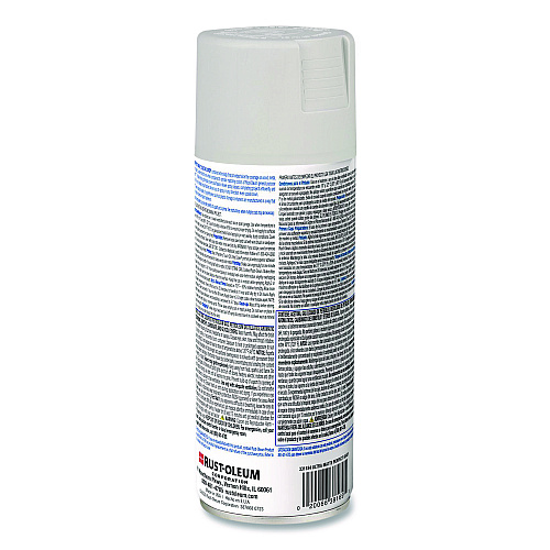 Rust-Oleum Painter's Touch 2X Ultra Cover Spray Paint, Ultra Matte Gray, 12 oz Aerosol Can, 6/Carton (331184)