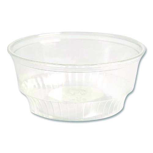 Plastifar Plastic Cold Cups, Sundae, 5 oz, Clear, 1,000/Carton (18438)