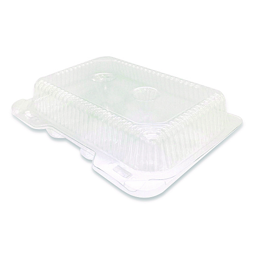 Plastifar Bakery Containers, Muffin/Cupcake, 7.25 x 9.88 x 3.13, Clear, 250/Carton (18200)