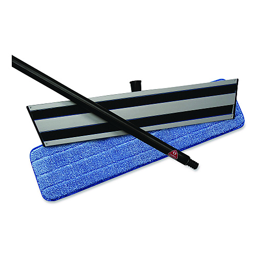 Nexstep Commercial Products MaxiPlus Microfiber Pads, 18", Blue (9696412)