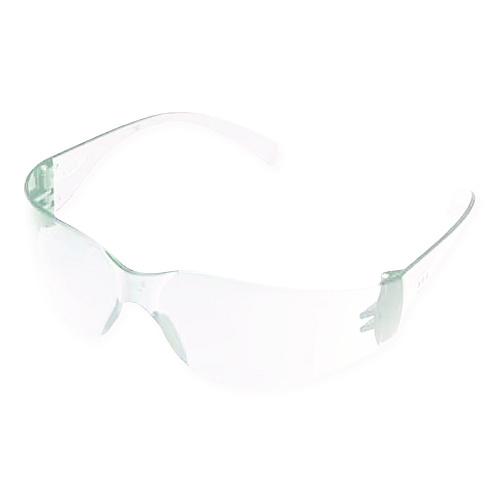 3M Virtua Wraparound Protective Eyewear, Frameless, Clear Single Lens, 100/Carton (1132901)