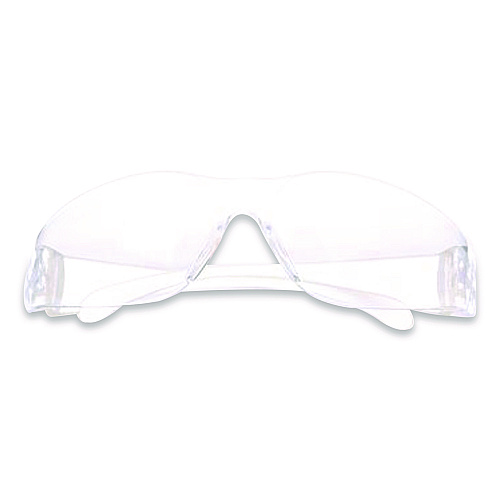 3M Virtua Wraparound Protective Eyewear, Frameless, Clear Single Lens, 100/Carton (1132901)