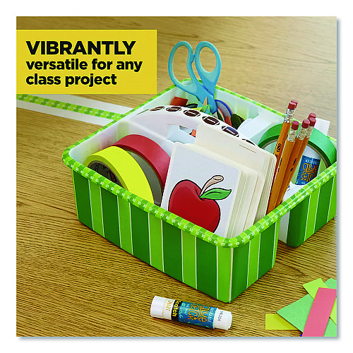 Scotch Expressions Masking Tape, 3" Core, 0.94" x 20 yds, Red, Green, Yellow, 3 Rolls/Pack (34373PRM)