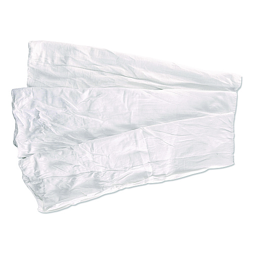 Knit Baby Diapers, 2-Ply, 15 x 18, White, 25 lb/Carton