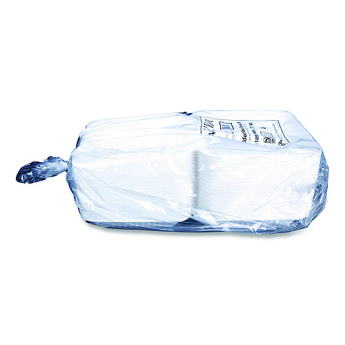 ChampWare Molded-Fiber Clamshell Containers, 9 x 9 x 3, White, 100/Sleeve, 2 Sleeves/Carton