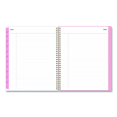 Blue Sky Mimi Pink Weekly/Monthly Planner, Floral Artwork, 11 x 8.5, Pink/Blue/Rose Cover, 12-Month (Jan to Dec): 2026 (137264)