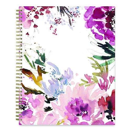 Blue Sky Kelly Ventura Magenta Bloom Weekly/Monthly Planner, Floral Artwork, 11 x 8.5, Multicolor Cover, 12-Month (Jan to Dec): 2026 (140945)