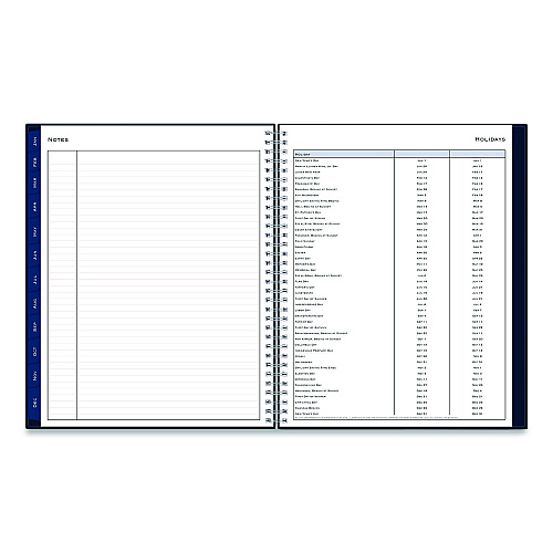 Blue Sky Passages Weekly Appointment Book and Monthly Planner, 11 x 8.5, Navy Cover, 12-Month (Jan to Dec): 2026 (148658)