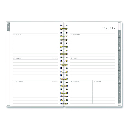 Blue Sky Mimosa Weekly/Monthly Planner, 8 x 5, Lemon Artwork, Yellow/Green/White Cover, 12-Month (Jan to Dec): 2026 (149061)