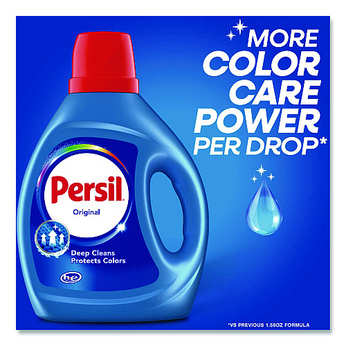 Persil Original Liquid Laundry Detergent, 64 Loads, 84 oz Bottle, 4/Carton (05449)