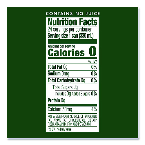 Nestle Maison Perrier Sparkling Water,11.15 oz Can, Lime, 8 Cans/Box (85129)