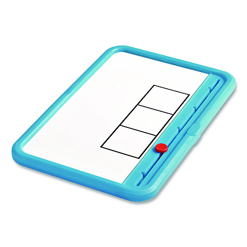 Learning Resources ELKONIN Box Magnetic Dry Erase Board Set, 11.4 x 5, White Surface, 8 Boards (94476)