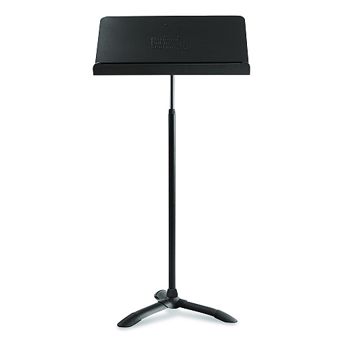 NPS Melody Music Stand, 20.5" Wide, 24" to 46" Shelf Height, Black (82MS)