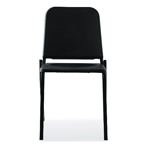 NPS 8200 Series Melody Music Chair, Supports Up to 300 lbs, 17.5" Seat Height, Black Seat, Black Back, Black Base, 2/Pack (82102)