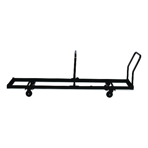 NPS Folding Chair Dolly For Vertical Storage, Metal, 1,100 lb Capacity, 19.25" x 81" x 38.5", Brown (DY35)