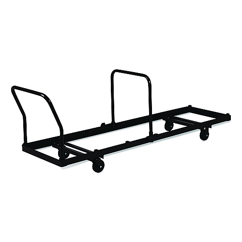 NPS Folding Chair Dolly For Vertical Storage, Metal, 1,100 lb Capacity, 19.25" x 81" x 38.5", Brown (DY35)