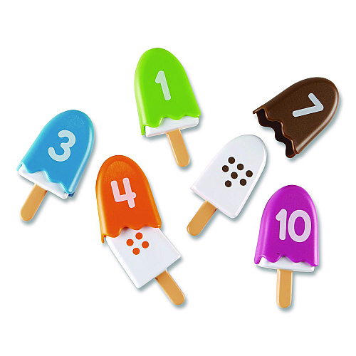 Learning Resources Smart Snacks Number Pops, Pre-K, 20 Pieces (LER7344)