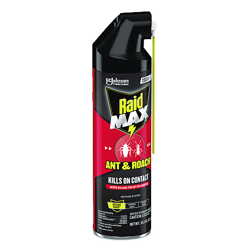 Raid Ant/Roach Killer, 14.5 oz Aerosol Spray, Unscented, 6/Carton (345742)
