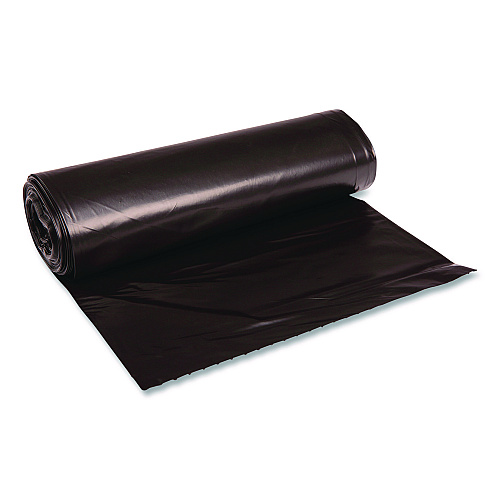 Boardwalk&reg; 60 Gallon Trash Bags, 1.2 mil, 38 x 58, Black, 50 Bags (BWK519E)