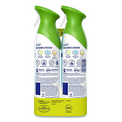 Febreze AIR, Gain Original, 8.8 oz Aerosol Spray, 2/Pack, 3 Packs/Carton (17346)