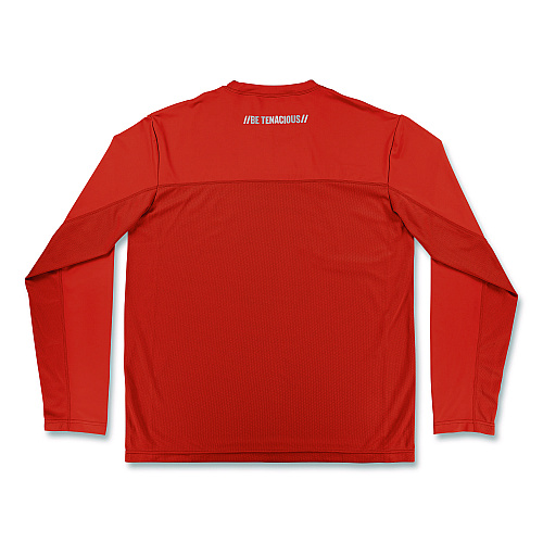 ergodyne Chill-Its 6689 Cooling Long Sleeve Sun Shirt with UV Protection, Small, Orange (12177)