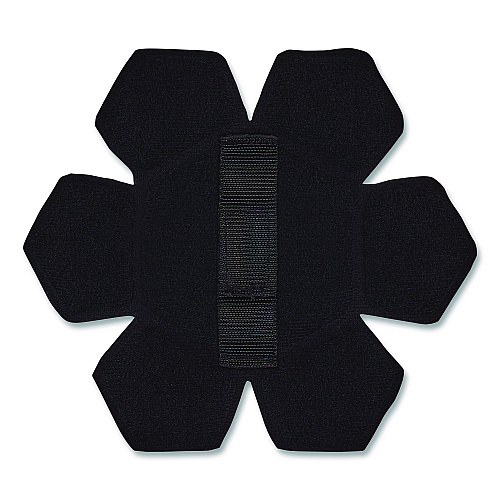 ergodyne Chill-Its 6612 Hard Hat Cooling Top Pad, 6" dia, Blue, 3/Pack (12448)