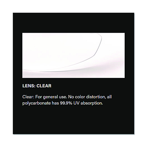 Bouton Zenon Z11sm Rimless Safety Glasses with Anti-Scratch Coating, Black Flexible-Plastic Frame, Clear Polycarbonate Lens (250000000)