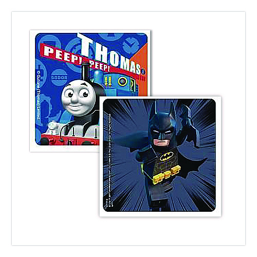 Smilemakers Cars, Trucks and Heroes Sticker Sampler Pack, Randomly Assorted Illustrations and Colors, 1,000/Box (2618382)