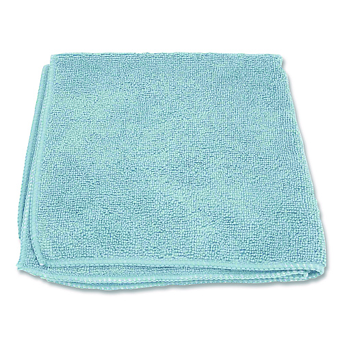 Boardwalk Microfiber Cleaning Cloths, 12 x 12, Blue, 12/Pack (12BLUCLOTH)
