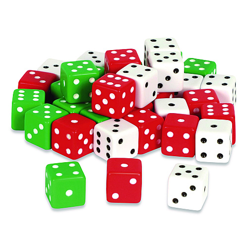 Learning Resources Dot Dice, Ages 3 and Up, 36 Dice (LER2229)