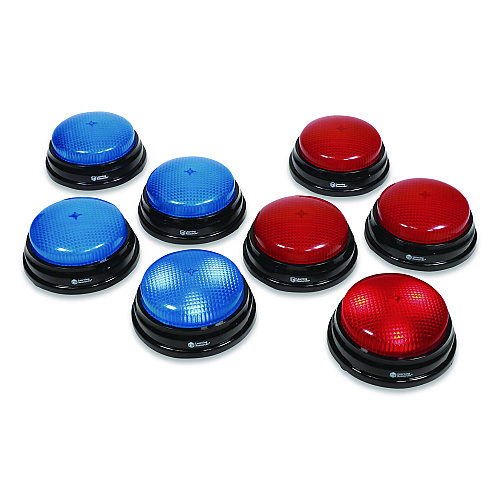 Learning Resources Team Answer Buzzers, Ages 3 and Up, 4 Buzzers (LER3780)