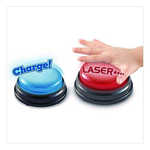 Learning Resources Team Answer Buzzers, Ages 3 and Up, 4 Buzzers (LER3780)