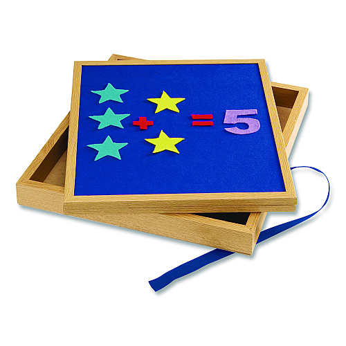 Learning Resources Double-Sided Tabletop Easel, 15.75" x 17.5", White/Blue Surface (LER7286)