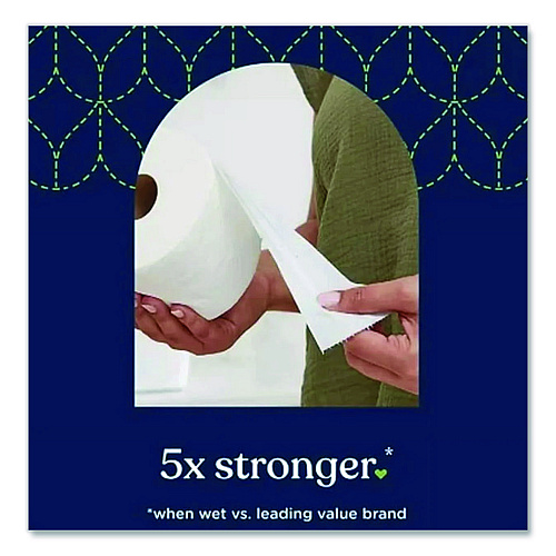 Quilted Northern Ultra Soft and Strong Bathroom Tissue, Mega Rolls, Septic Safe, 2-Ply, White, 328 Sheets/Roll, 18 Rolls/Carton (94475501)