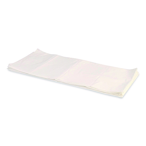 Heritage Low Density Can Liners, 56 gal, 1.5 mil, 43 x 47 Clear, Flat Pack, 100/Carton (H8647AC)