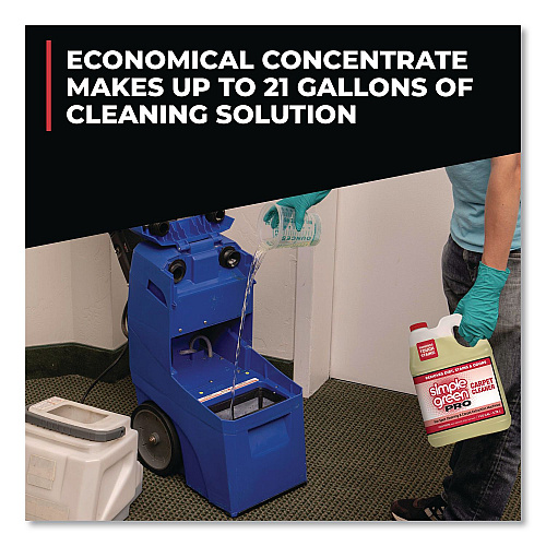 simple green Pro Carpet Cleaner, Unscented, 1 gal Bottle, 4/Carton (0506128)