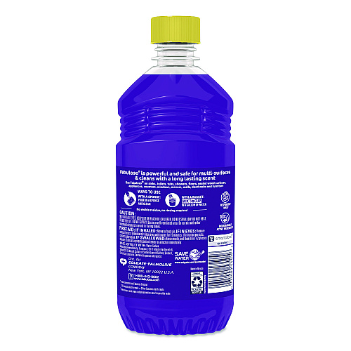 Fabuloso Multi-Use Cleaner, Lavender Scent, 16.9 oz Bottle, 24/Carton (53105)
